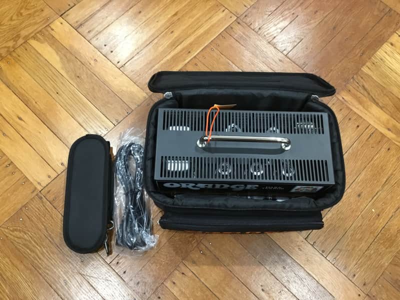 Orange Dark Terror 15-Watt Guitar Amp Head - Black image 1