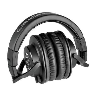 Audio-Technica ATH-M40X Pro DJ Studio Monitoring Headphones with cables image 7