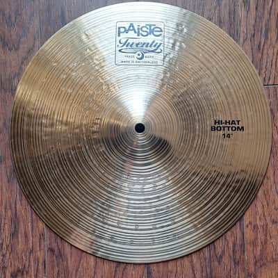 Paiste 14" Twenty Series Hi-Hat Cymbals (Pair) 2007 - 2011 - Traditional image 3