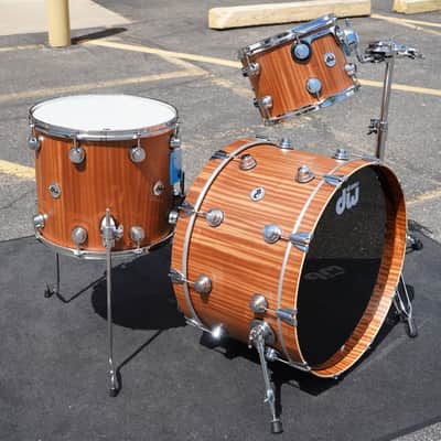 DW USA Collectors Series 3pc Cherry/Mahogany Shell Pack | 12, 16, 24"  -$5K IF New ! image 3