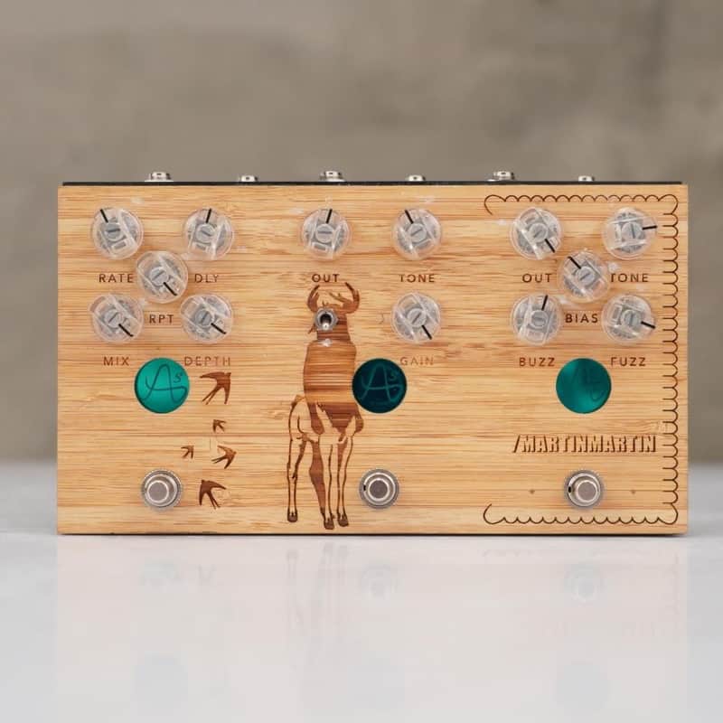 Anasounds Custom Shop Bitoun Fuzz Savage OD Utopia MartinMartin Pedal #59247 image 1