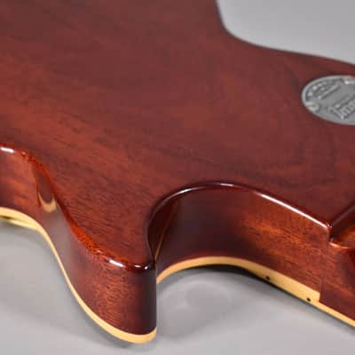 1958 Gibson Les Paul Standard Reissue Iced Tea Burst Finish Lefty Left Handed W/OHSC image 13