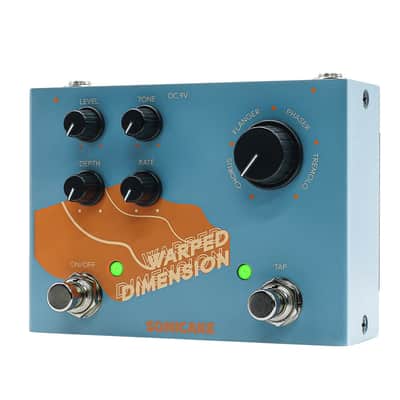 Sonicake Warped Dimension Digital Modulation Guitar Effects Pedal 4 Modes Pedals image 3