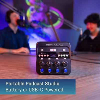 Zoom PodTrak P4next Podcast Recorder image 2