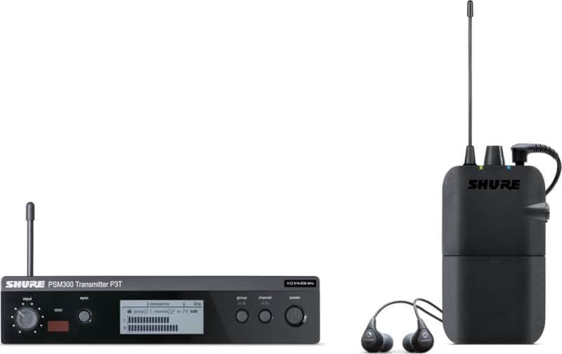 Shure PSM 300 P3TR112GR Wireless In-Ear Monitor System, G20 Band image 1