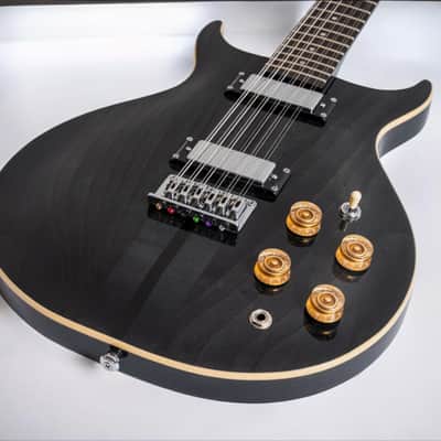 Washburn H12TB | Wing Series Hawk 12-String Electric Guitar w/Gigbag, Trans Black, Full Warranty! image 4