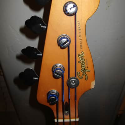 Squier 40th Anniversary Vintage Edition Precision Bass 2022 - Present - Satin Vintage Blonde image 3
