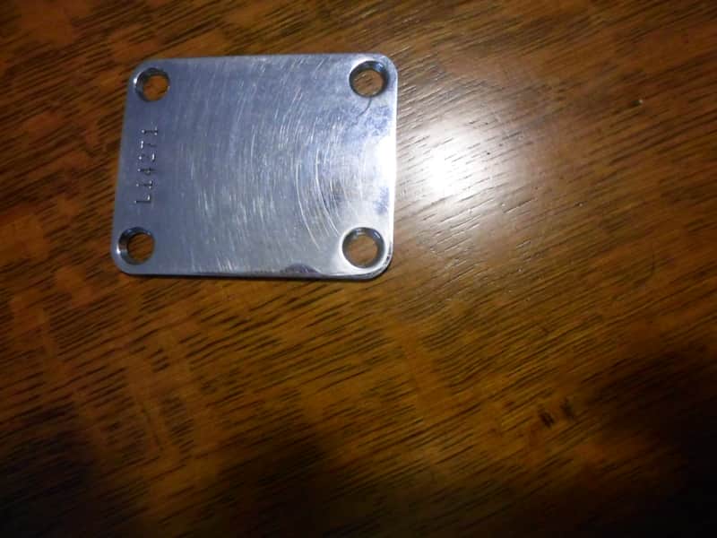 Fender Stratocaster Telecaster L Neck Plate 1963 image 1