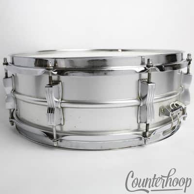 Ludwig 14x5"Acrolite Snare Drum Aluminum Shell 8-Lug Chicago USA#404 Vintage 60s image 5