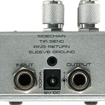 Empress Compressor MKII Compressor Effects Pedal, Silver Sparkle image 2