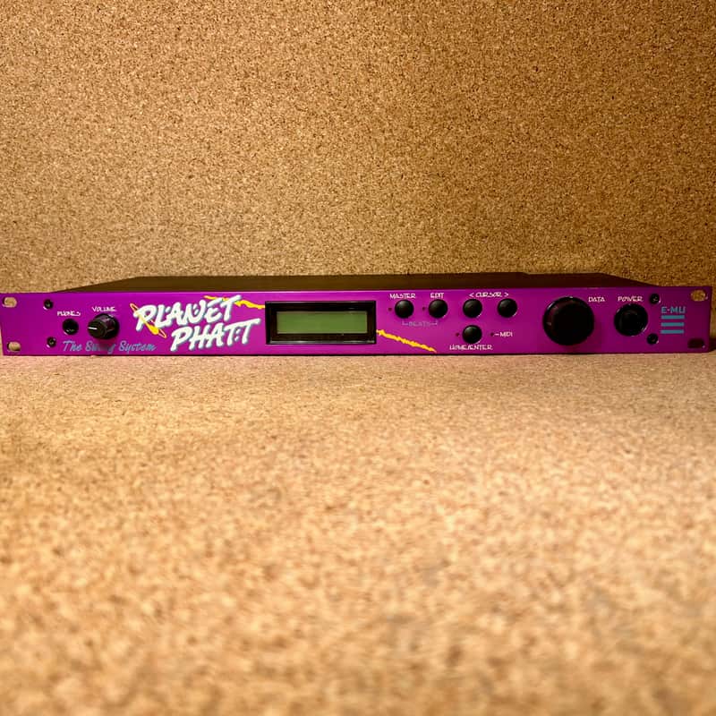E-MU Systems Planet Phatt Rackmount Synth – 1990s – MINT condition – Serviced – Warranty image 1