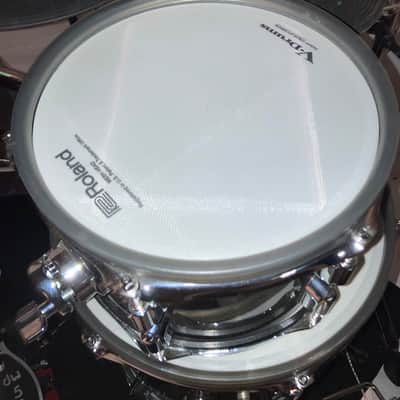 Roland Roland PDA100-GE V-Drums Acoustic Design Tom Pad - Gloss Ebony 2024 - Gloss ebony image 2