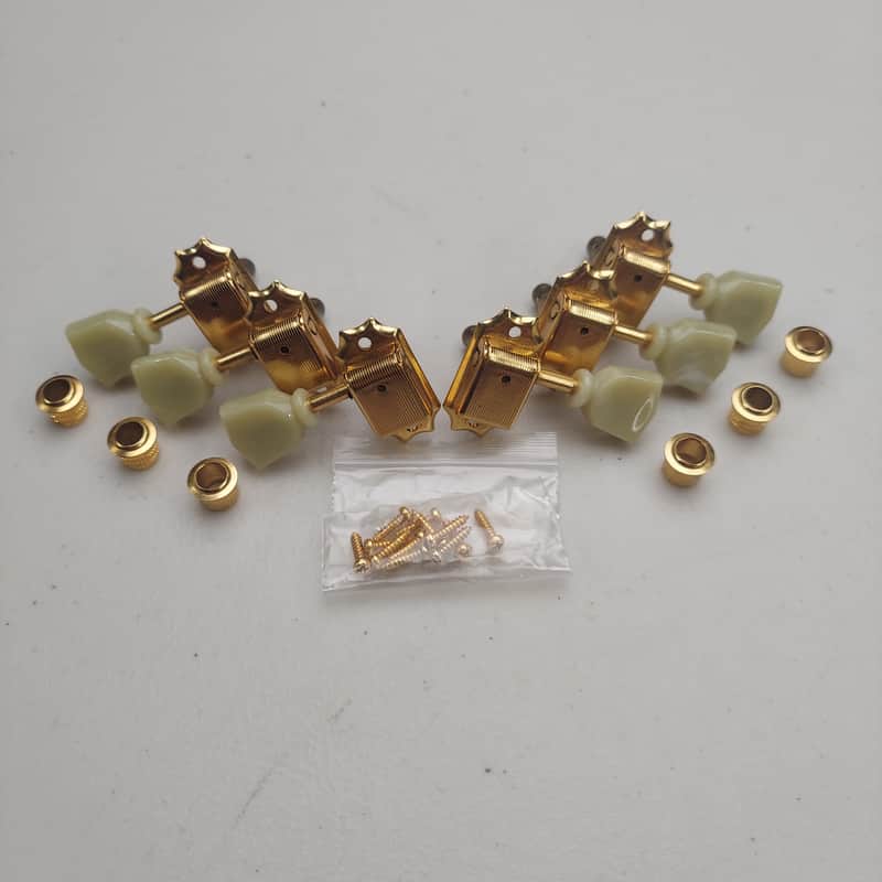 1990's Gotoh Complete MIJ 3x3 Tuners (T-332) image 1