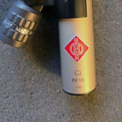 Neumann KM 184 Small Diaphragm Cardioid Condenser Microphone 1993 - Present - Nickel image 2