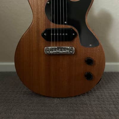 Mahogany Double Cut DC LP Junior Jr. - Gibson Pickup and Grover Tuners image 3