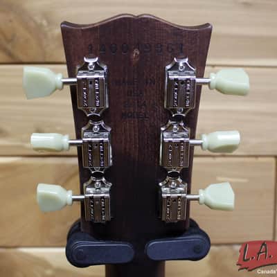 Gibson 2014 Les Paul Junior LPJ14 Chocolate Satin Electric Guitar LPJ14STCH image 4
