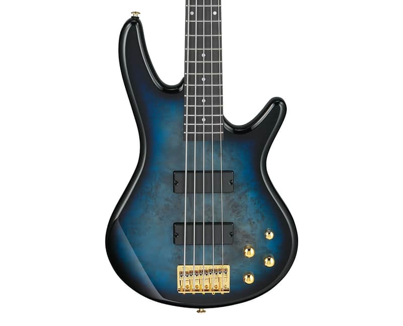 Ibanez GSR205PCTMU Gio SR 5-String Bass Guitar - Transparent Marine Burst image 1