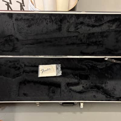 Vintage Fender Molded Hard Shell Case 80s - Black (Used) image 2