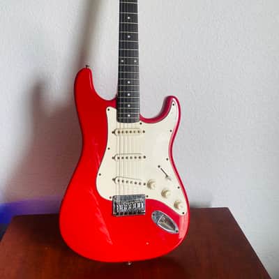 Squier Bullet Stratocaster by Fender (Red) image 1