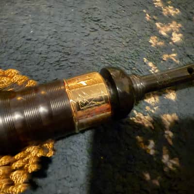 2016 McCallum AB4D Bagpipes: Mopani Mounts – Gold Celtic image 7