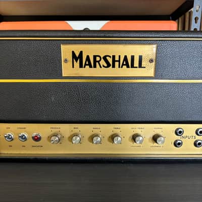 Marshall JTM45 - 1964 - GOLD BLOCK LOGO - NOS GLASS image 3