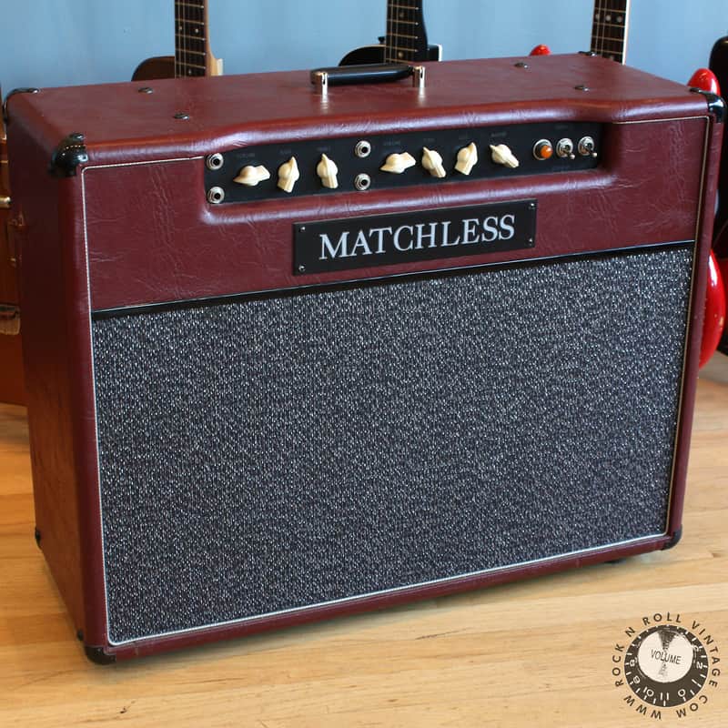 Matchless DC-30 Combo Amplifier 1993 Burgundy image 1