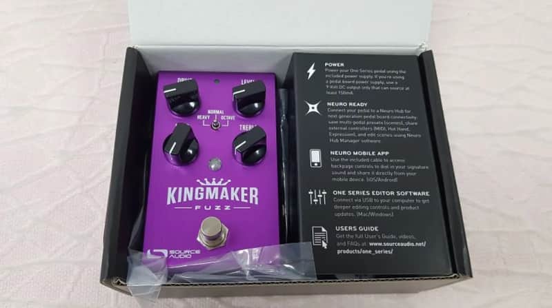 Source Audio Kingmaker Fuzz Pedal image 1