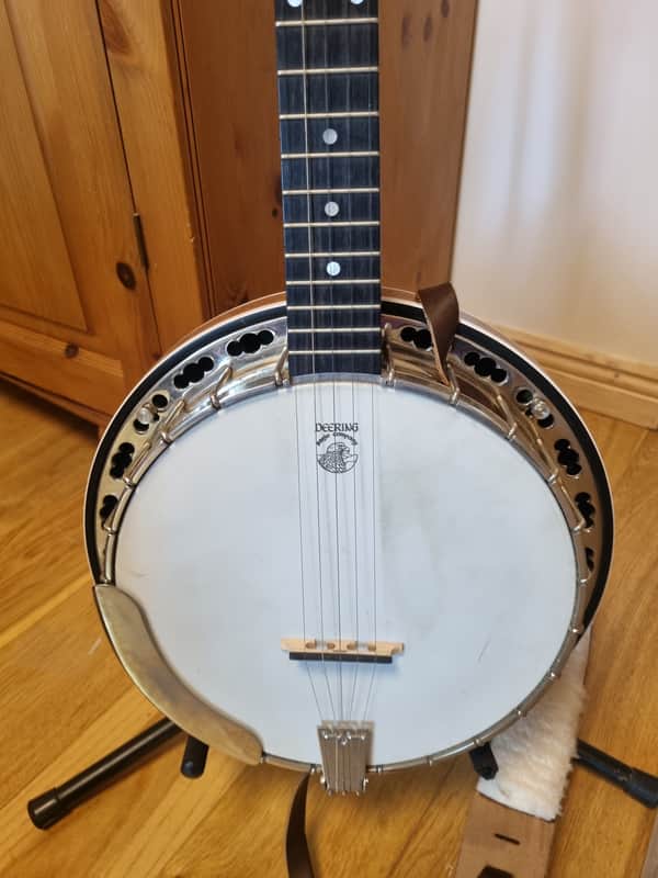 Deering Sierra 5-String Banjo Mahogany 1999 - Mahogany image 1