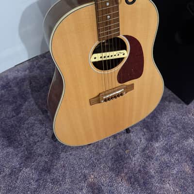 Gibson J-45 Studio Walnut 2020  Antique Natural Upgraded Pickup image 6