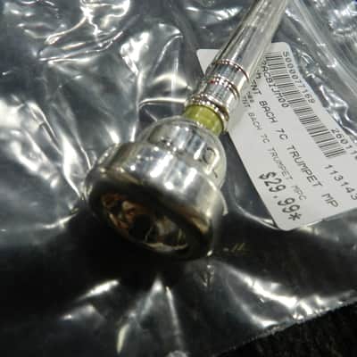 Bach 3517C Standard Series Trumpet Mouthpiece - 7C Cup 2010s - Silver-Plated image 2