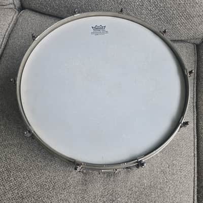 Ludwig 6.5 x 14 10 tube lug Heavy brass 2 piece shell 1920s - Nickel image 10