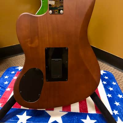 Fender Acoustasonic® Standard Jazzmaster®, Honey Burst image 9