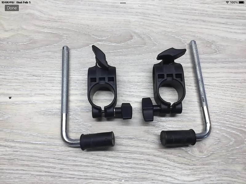 Set of 2 Authentic Roland MDH-6U Rack Mounts w/ L-Bars image 1