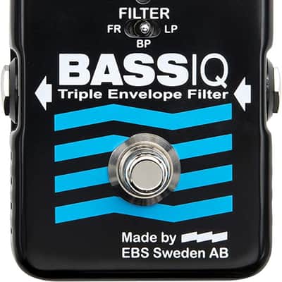EBS Blue Label Bass IQ Analog Triple Envelope Filter Pedal image 1