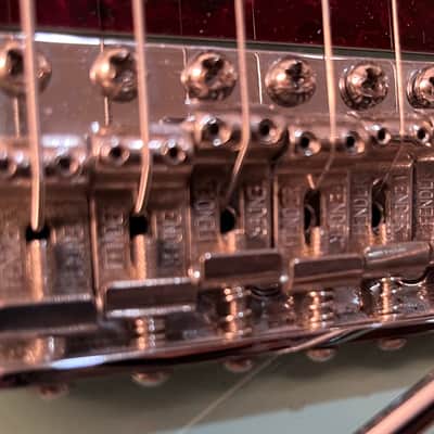 2008-2009 Fender Classic 50's Series Stratocaster Surf Green MIM w Hard Case~Price Drop image 12