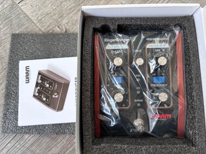 Warm Audio RingerBringer 2024 - Present - Black Ring Modulator Pedal image 1