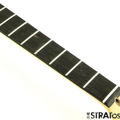 Fender American Jim Root Stratocaster Strat BODY + NECK Mahogany Ebony Black image 7