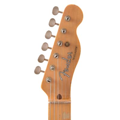 Fender Custom Shop 1952 Telecaster "Chicago Special" Heavy Relic Super Aged Blue Sparkle w/Gold Anodized Pickguard (Serial #R124568) image 6