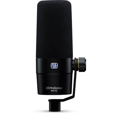 Presonus PD-70 Dynamic Cardioid Broadcast Mic Podcast Recording Microphone image 2