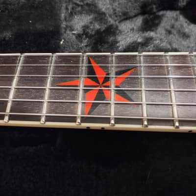 Schecter C-1 Exotic Star, Schecter Super Rock w Matching quilted Bobbins, to real maple carved top image 5