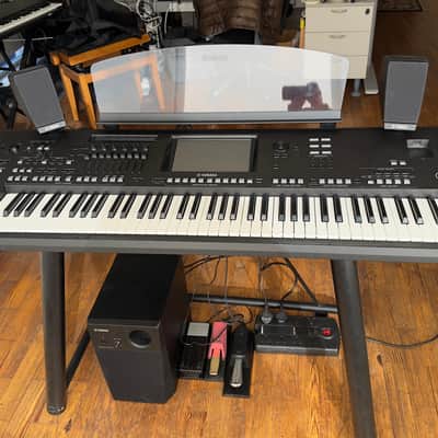 Yamaha Genos 76-Key Digital Arranger Workstation / Speakers / Stand. image 3