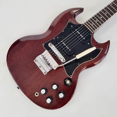 Gibson SG Special "Large Guard" with Vibrola 1970 Cherry image 3