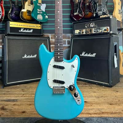 Fender Player II Mustang Aquatone Blue 2024 Electric Guitar image 1