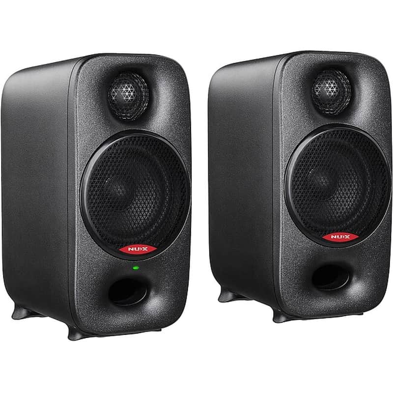 NUX NFM-03-BK Axon 3 aktiv (Paar) 90Watt/3Zoll Desktop-Monitore schwarz image 1