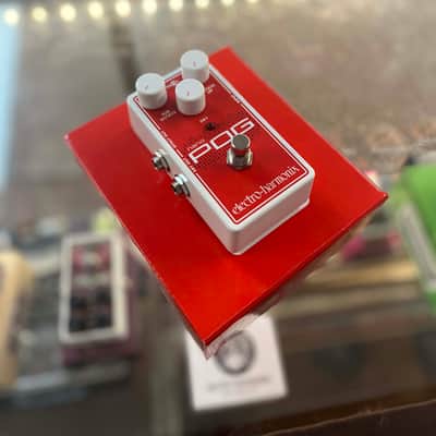Electro-Harmonix Nano POG Polyphonic Octave Generator 2015 - Present - Red / White image 2