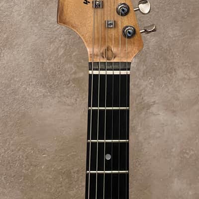 Hendrix Inspired Custom Stratocaster Style Relic Guitar Mahogany not Fender image 2