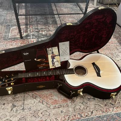 Taylor 50th Anniversary 614ce LTD 2024 - Trans White Edgeburst image 1