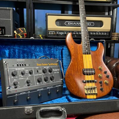 Roland G-88 Bass Guitar Synth and Foot Switch Controller Unit 1980 - Maple/Walnut image 1