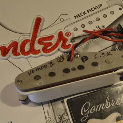 Fender V-MOD II Professional Stratocaster White BRIDGE Pickup image 4