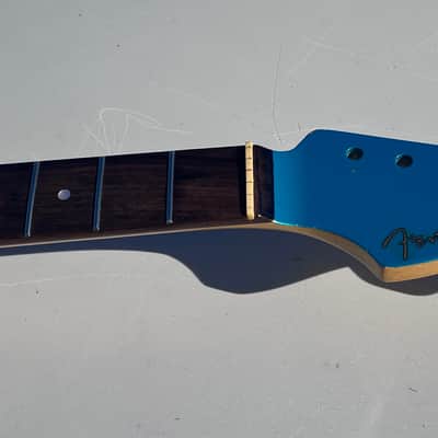 JVG ST BODY RELIC Reborn Old -Lake Placid Blue  Nitrocellulose  Lacquer  routed SSH Place your ORDER JVGuitars image 10